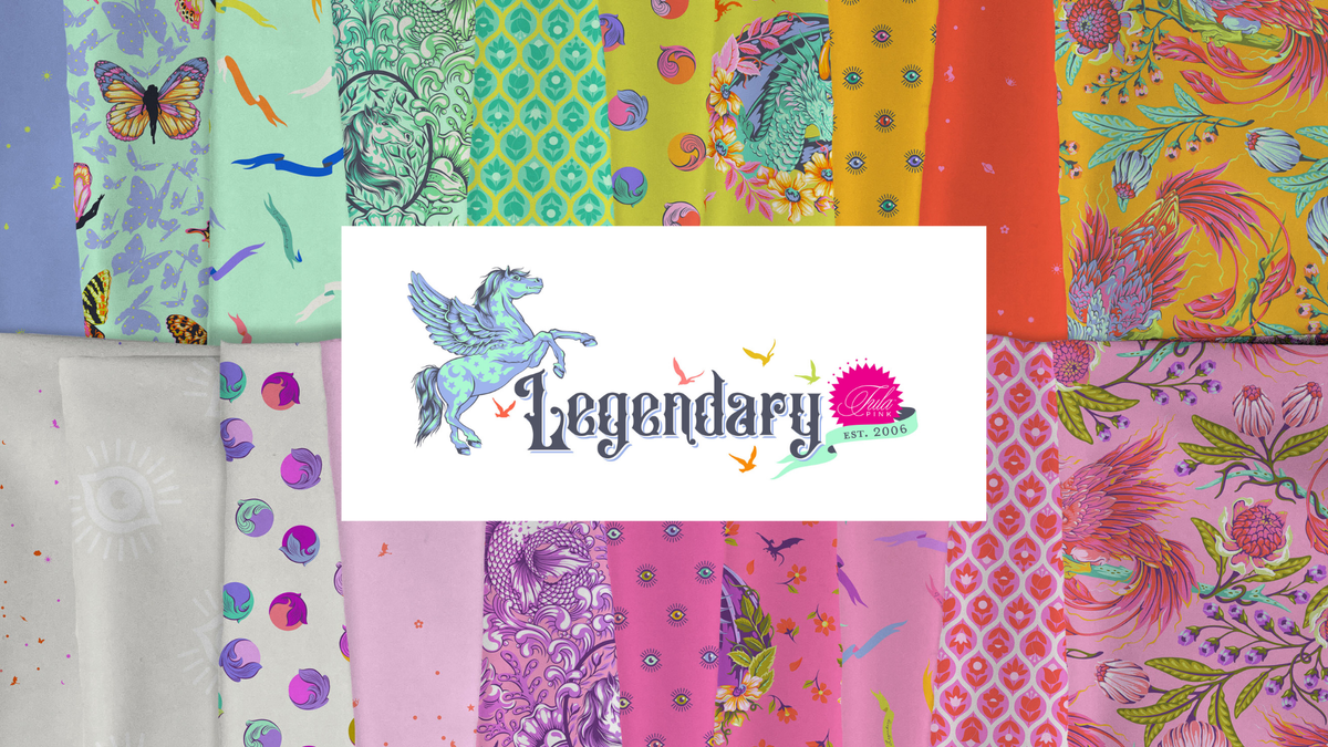 Legendary Fat Quarter Bundle - Legendary by Tula Pink - 20 Pieces