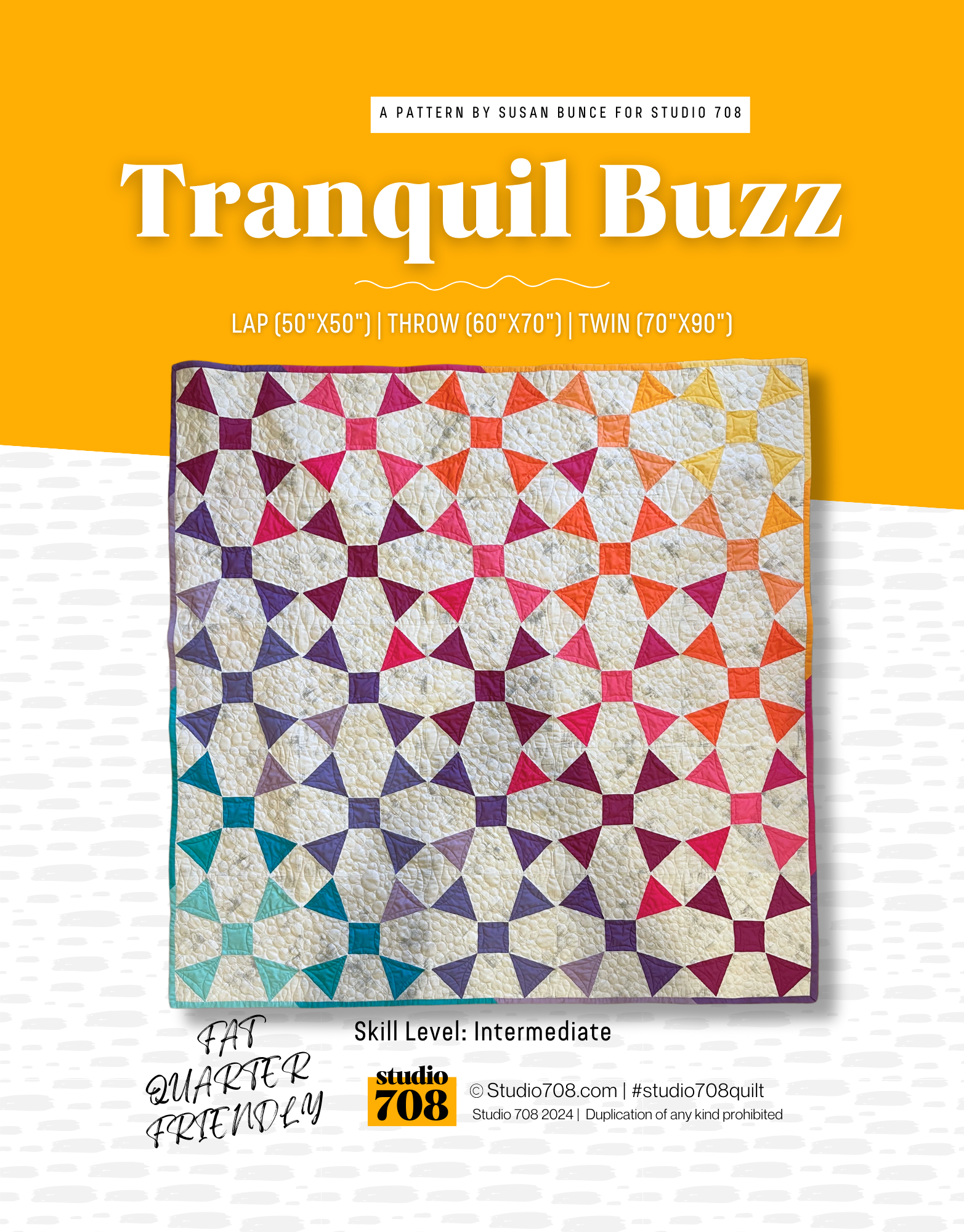 Tranquil Buzz PDF Quilt Pattern