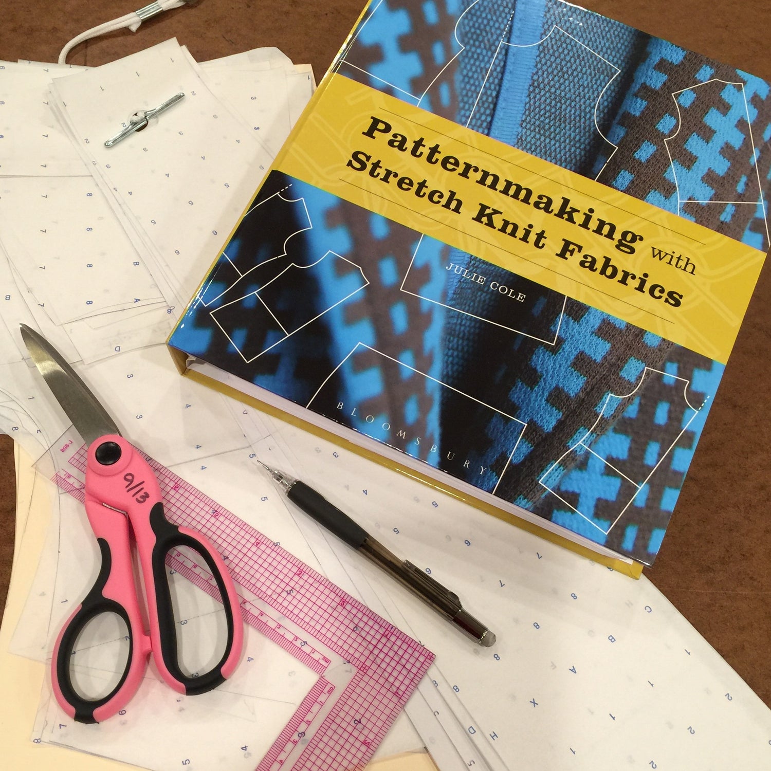 Book Review #1 - Patternmaking with Stretch Knit Fabrics by Julie Cole