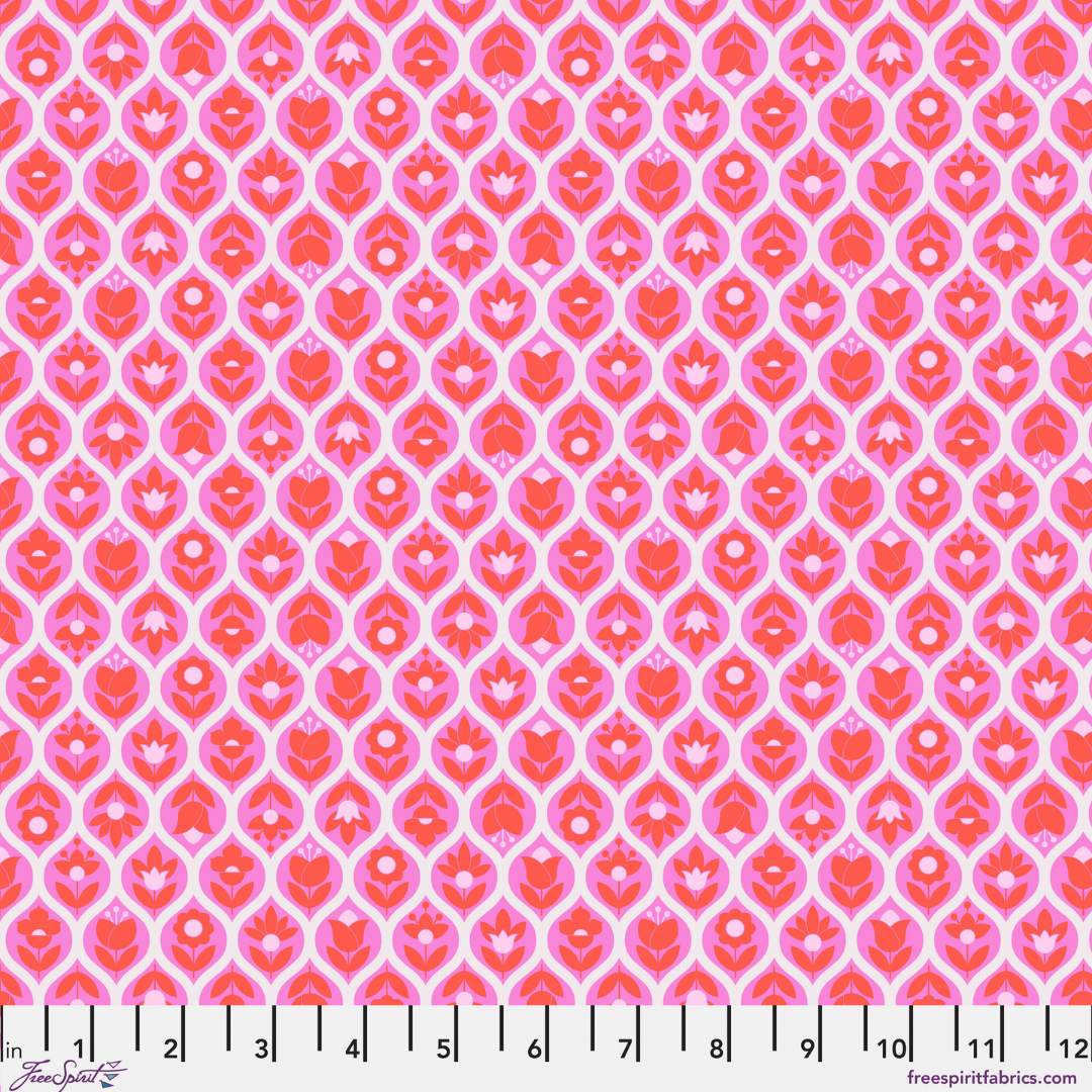 Beg Your Garden in Wild Orchid - Legendary by Tula Pink - Half Yard Fabric {Preorder}