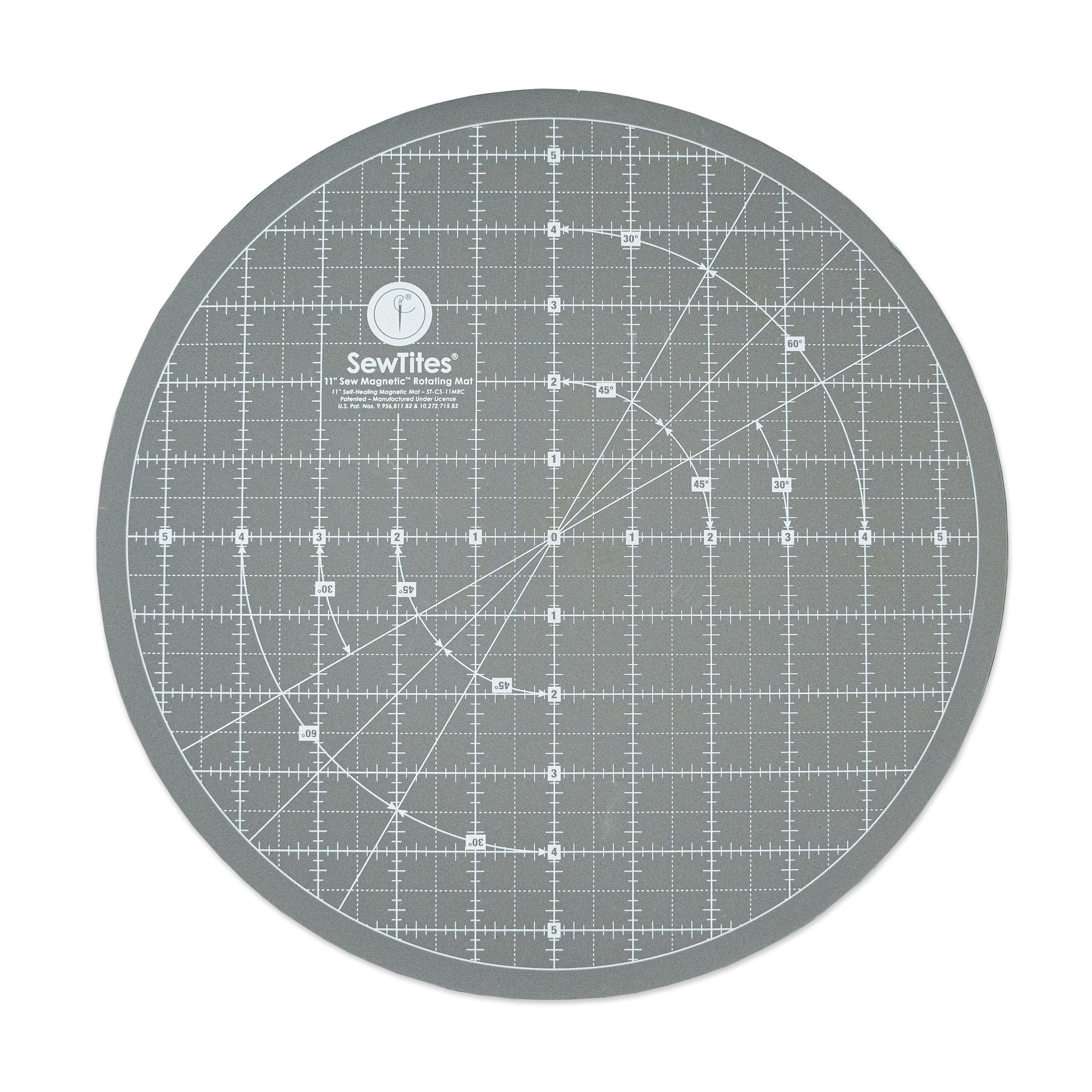 Sew Magnetic 11" Rotating Self-Healing Cutting Mat by SewTites