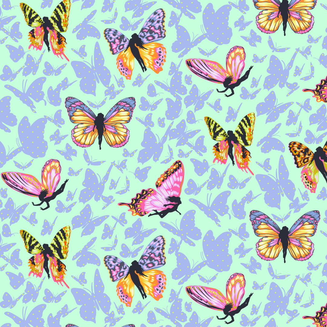 Fairy Godmother in Stardust - Legendary by Tula Pink - Half Yard Fabric {Preorder}