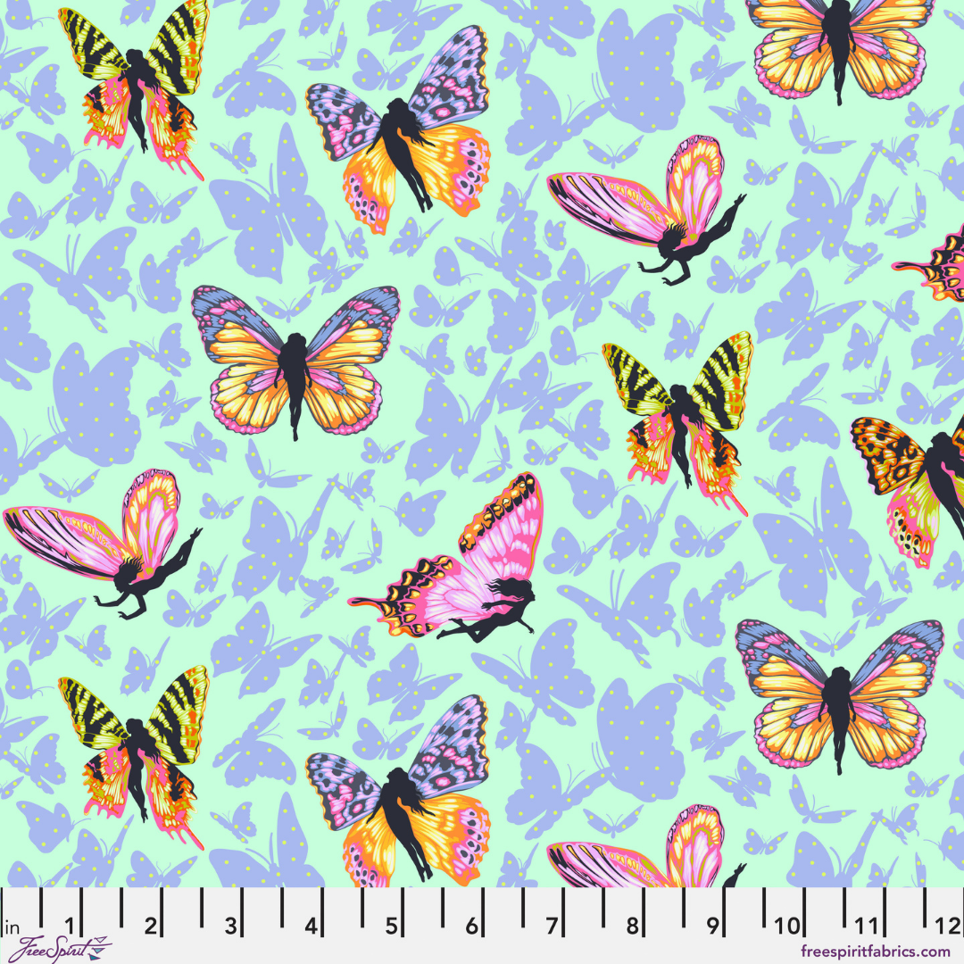 Fairy Godmother in Stardust - Legendary by Tula Pink - Half Yard Fabric {Preorder}