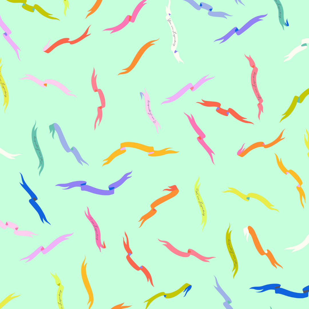 Gentle Reminder in Stardust - Legendary by Tula Pink - Half Yard Fabric {Preorder}