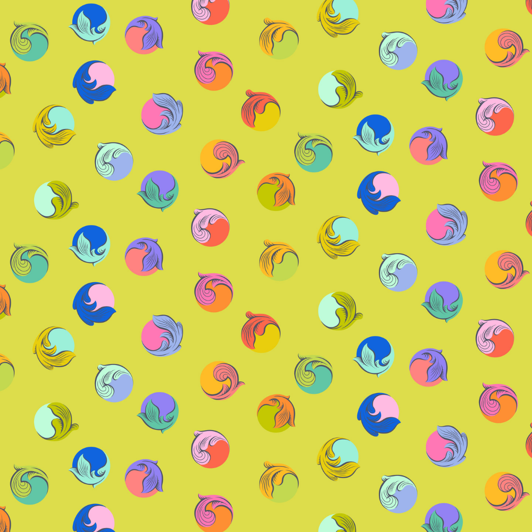 Gumdrop in Apple - Legendary by Tula Pink - Half Yard Fabric {Preorder}