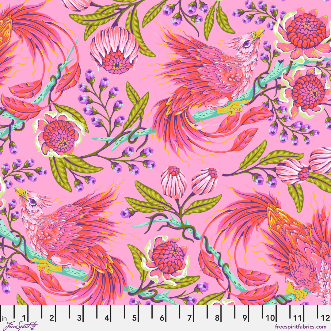 Hot Wings in Wild Orchid - Legendary by Tula Pink - Half Yard Fabric {Preorder}