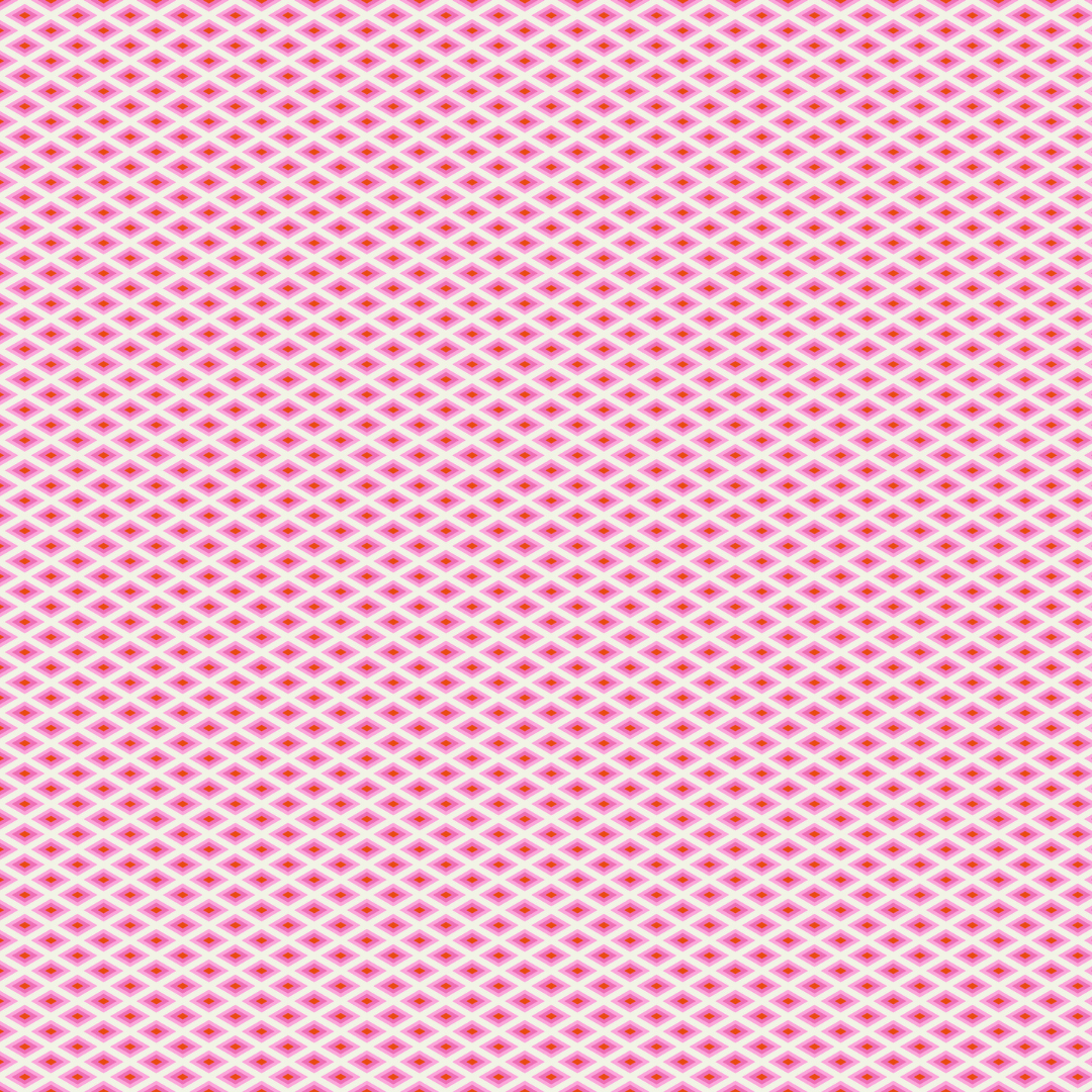 Pink and white checkered pattern on a white background