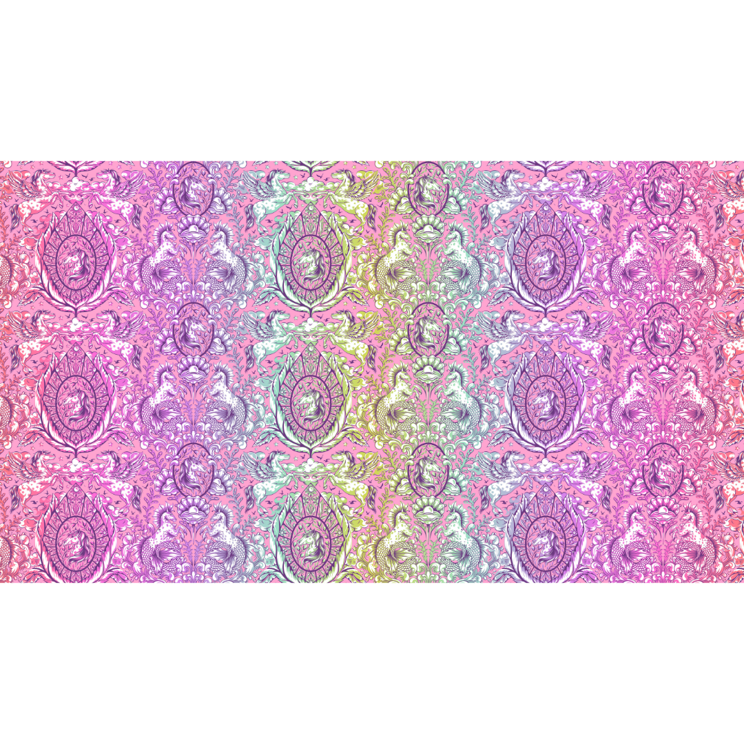 Pony Tales in Wild Orchid - Legendary by Tula Pink - Half Yard Fabric {Preorder}
