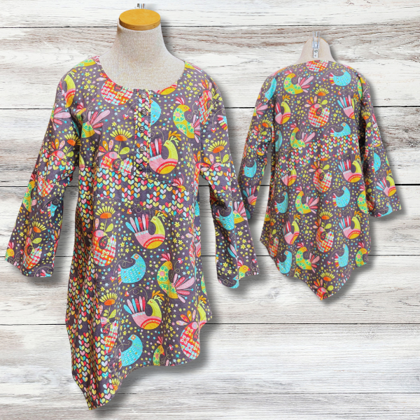 Symphony Tunic Pattern - Printed Pattern