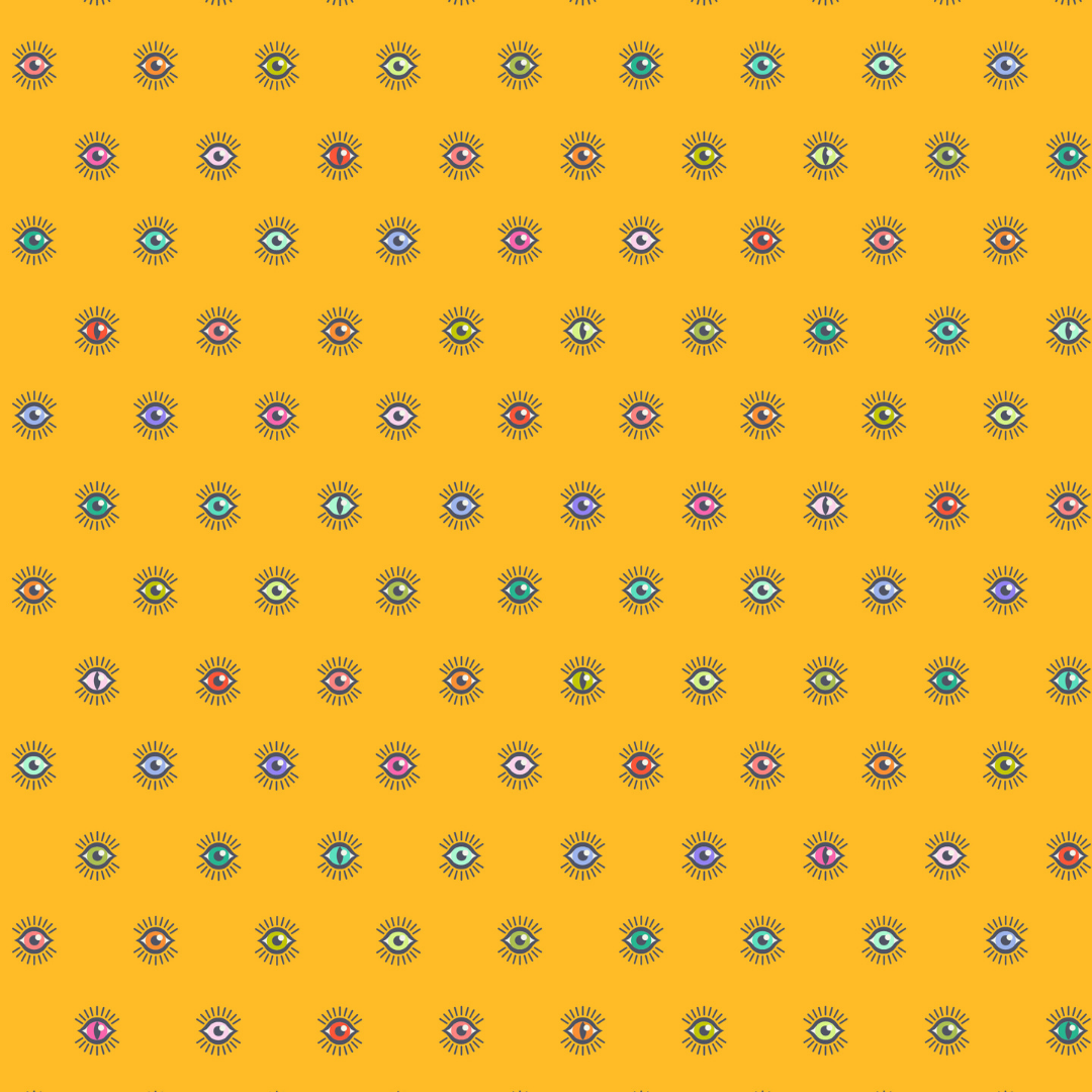Visionary in Dandelion - Legendary by Tula Pink - Half Yard Fabric {Preorder}