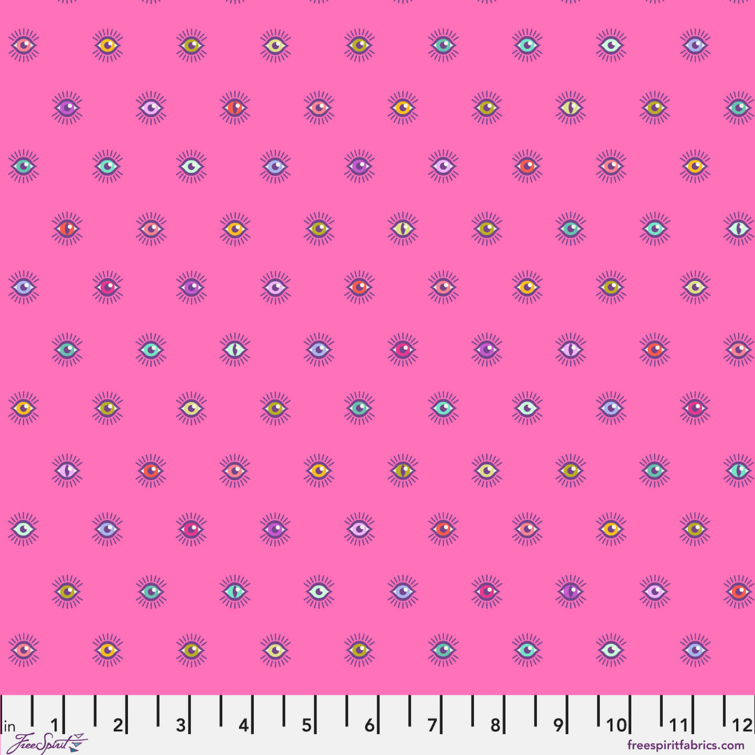 Visionary in Sugar Plum - Legendary by Tula Pink - Half Yard Fabric {Preorder}