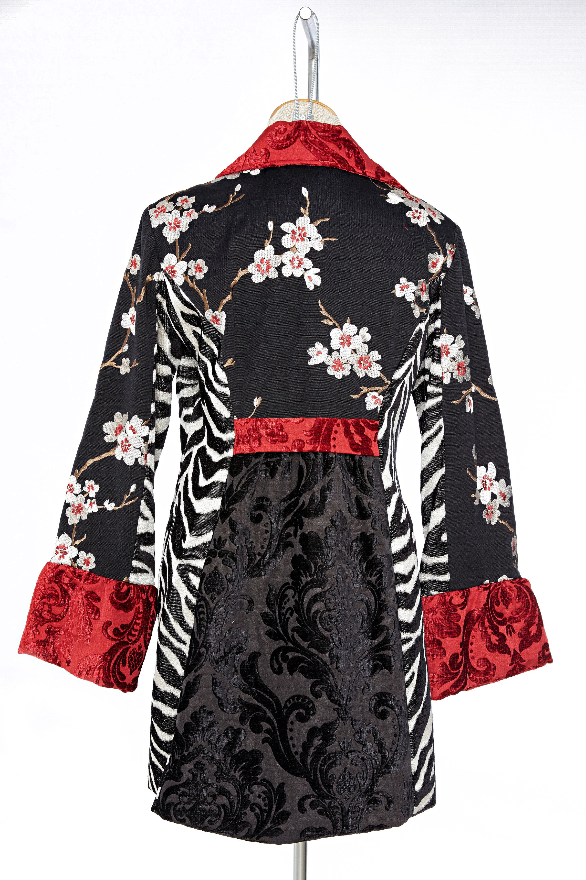 Cherry Blossom Long Jacket - Back